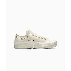 [매장정품] 컨버스 CONVERSE 척테일러 올스타 리프트 헤더드 글램 에그렛 A17597C