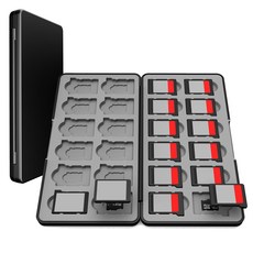 DACAIFH Switch SD SwitchSwitch LiteSwitch OLED 소프트 수납 케이스 메모리 카드 대응
