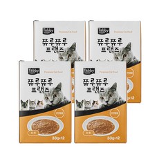 테비토퍼 쮸루쮸루 프랜즈 고양이간식, 48개, 33g, 치킨 48개, 33g, 치킨