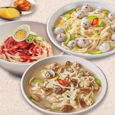 생면 칼국수 비빔 옹심이 개별포장, 칼국수 10인분