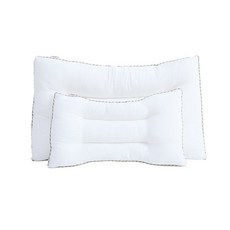 국내백화점 리틀아카이브 낮잠이불 크레므앙팡 슈크르 경추 베개솜 S(40X60) 어린이집 (BK파우치증정), 화이트