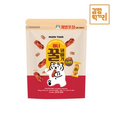 미니꽈배기 400g (약 55개입) 꿀 꽈배기과자 옛날과자 사무실간식, 6개