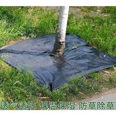 防草布 物理除草地布 透氣透水保溫保濕 果園農用抑草布, 1個, 1x1米【1張】可用5-8年