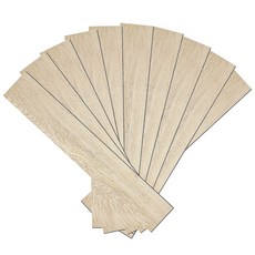 Fowod 접착식 직사각 장판 원목패턴 장판 두께 1.5mm, 18개, CFXDB02