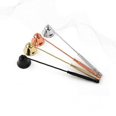 캔들 스너퍼 심지 끄개 양초 소화기 스테인리스 스틸 긴손잡이 안전 도구 홈카페 인테리어 소품, 1개