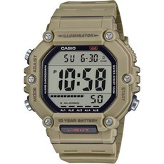 Casio 카시오 AE-1600H 시리즈 | 블랙 10-Year 배터리 LED Illuminator 디지털 시계 남자용 캐주얼손목시계 471356