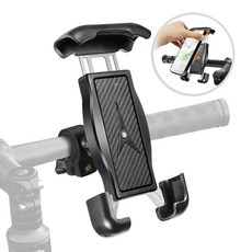 코시 자전거 오토바이 휴대폰 거치대 ST2161BK, 1개