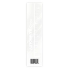 AD 눈금스티커 오토브라이트 다이렉트 세차 버킷 눈금 용량 스티커 18리터, 투명, 18L