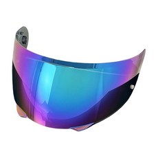 BSTOP i90 페이스 쉴드 바이저 자외선 차단제 HJC HJ-33 i90 헬멧 바이저 교체용 앞유리 선실드 (Revo Deep Red-day 사용 가능), 무지개에만 사용 가능