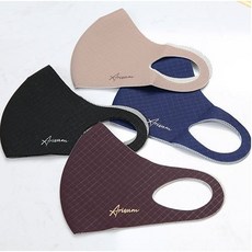 아리숨 스트랩일체형 세탁가능 마스크 (4종)