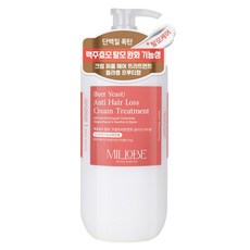 밀로베 맥주효모 탈모 크림 트리트먼트 블라썸 프루티향, 500ml, 1개
