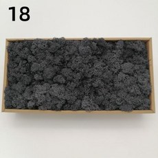 신상품 인공 녹색 식물 영원한 생명 이끼 잔디 DIY 화분에 심은 미니 풍경 가짜 정원 벽 장식 보존, 38)20g, 18