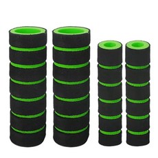 데일리쇼핑 오토바이 자전거 스펀지그립 브레이크레버 핸들그립 레버, 1세트, 그린