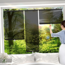루체트리 붙이는 블라인드 창문가리개 암막 3종 창문햇빛가리개 미니셀프 베란다 주방