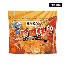 KAKA 珍四鮮 冠軍魷 台式鹽酥風味, 88g, 1個