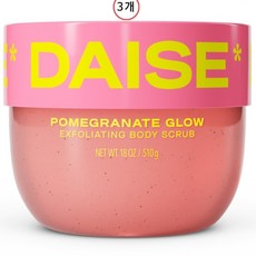 호주 데이지 각질 제거 바디 스크럽 석류향 510g, 3개