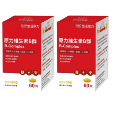 悠活原力 原力維生素B群緩釋膜衣錠, 2個