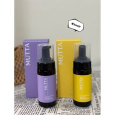 沐塔 mutta 黃金酵母活氧極淨雲朵面膜(潔顏慕斯)150ml, 1個, 紫+黃