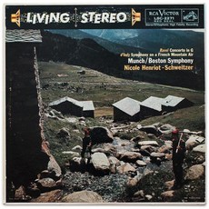 【越點音響】拉威爾 G大調鋼琴協奏曲 丹第 法國山歌交響曲 (180克黑膠唱片)