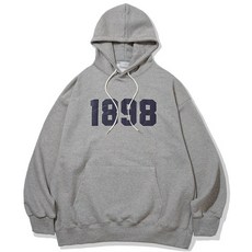 THEMILE 1898 GARMENTS SWEAT HOODIE [GERY]