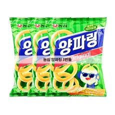 농심 양파링 50g, 3개
