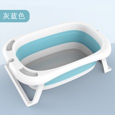 寵物可折疊澡盆 狗狗洗澡盆 貓咪浴盆, 1個, 犬貓通用藍色[普通款]