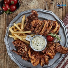 펀쿡 불꽃 통 오징어 튀김 1.25kg, 1개, 상세페이지 참조