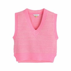 컬리수 아동 브이넥 글리터 니트 베스트 C231VEG03P