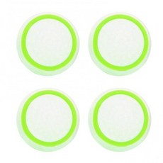 PS2 ONE 컨트롤러 실리콘 스틱 그립 커버, White Green, 1개