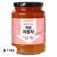 초록원 알룰로스 저당 자몽차, 530g, 1개입, 11개