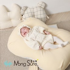 [몽슈레] 웨치바이오 안미끄러지는 역류방지쿠션 태열방지 냉감 원단, 웨치바이오 역류방지쿠션_블루