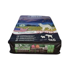 O'loveit 無穀凍乾犬糧, 1個, 低敏護膚-無穀羊肉6kg