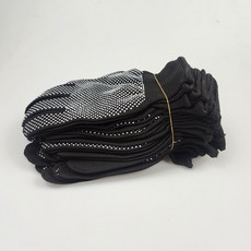 OD 작업용 도트 장갑 블랙 12켤레 노가다장갑 미끄럼방지, 1개