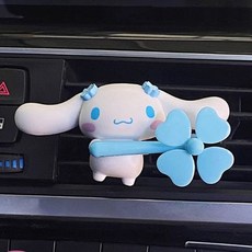 산리오 시나모롤 네잎크로버 차량용 자동차 송풍구 방향제 C1-740972