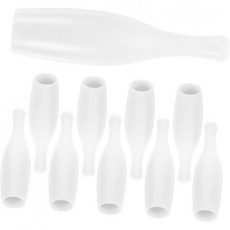 Kisangel 볼링핀 볼링게임 볼링놀이 가족과 친구를 위한 테이블탑 재미를 10Pcs 미니 볼링 핀 키트 HIPs 소재 게임 소품