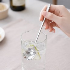 미라주 304 스텐 롱티스푼 15cm 칵테일 홈카페 머들러, 단품