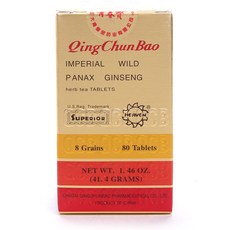 CHINESE IMPORTS 草本山參保健食品, 80 件, 1個