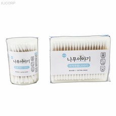 나무이야기 순면 회오리 면봉 뷰티소품 위생용품, 1개, 1개입