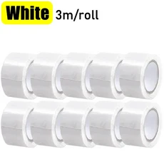 실리콘 물 파이프 누출 수리 테이프 방수 자체 융합 Tpae 고온 방지 절연 배관 호스 테이프, 01 2.5cm, 02 White-3meter, 10roll