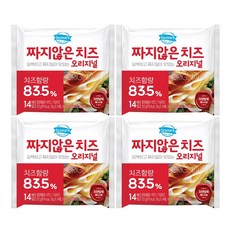 동원 덴마크 짜지않은치즈 오리지널 252g(14매입) x 4봉, 252g, 4개