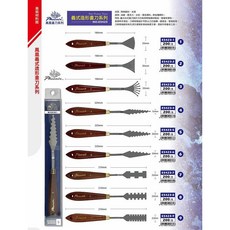 普思AP 鳳凰義式造形畫刀系列 多款刀型選擇 油畫丙烯適用 人體工學握柄 舒適好握輕鬆創作豐富層次, 1個, E5423-3