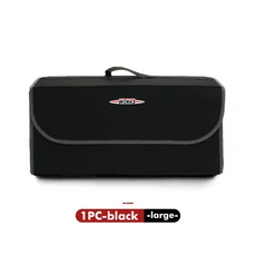 미니 자동차 보관 가방 접이식 펠트 주최자 상자 트렁크 도구 케이스 John Cooper Works R56 Clubman, 01 L black 1PCS, 01 빠른  Mainland