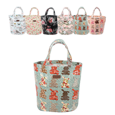 반짝이는일상 방수 물빠지는 목욕가방 수영가방 매쉬, 토끼블루