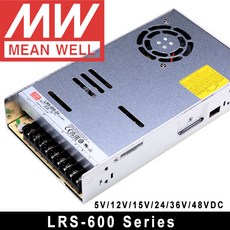 Mean Well LRS-600-48 Meanwell AC to DC SMPS LED 스위칭 전원 공급 장치 5V 12V 15V 24V 36V 48V LRS-50 75 100 15, 02 LRS-50, 02 15V