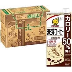 두유 음료 맥아 커피, 1L