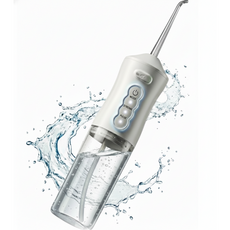 헤이슨 휴대용 구강세정기 무선 물치실 C타입 충전 전용팁4종, 화이트, EQ-390K