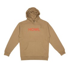 하울 서플라이 로고 후디 탄 HOWL SUPPLY LOGO HOODIE TAN (스노우보드복 후드티 풀오버)