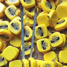 컴팩트한 휴대용 미니 줄자 측정 테이프, 1개, 1m