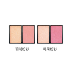 MOONPEARL 雙色頰彩盤, 莓果粉彩蕊, 1個