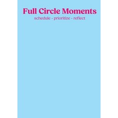 (英文圖書)Full Circle Moments: Planner Calender & Journal - babyblue 平裝版, Bod - Books on Demand, 英文